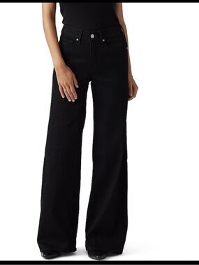 Levi's Black Wide-Leg High-Rise Jeans